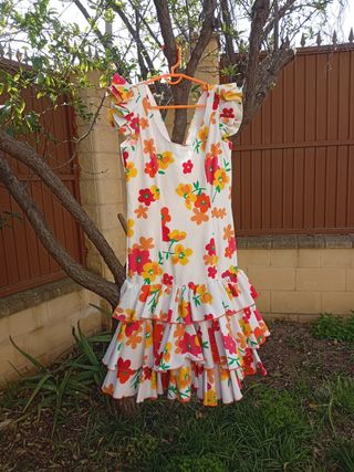 Traje flamenca niña