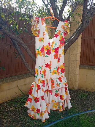 Traje flamenca niña