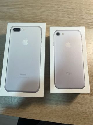 Dos cajas Iphone 7