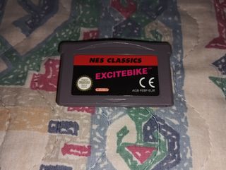 Nes Classics Excitebike Game Boy Advance GBA