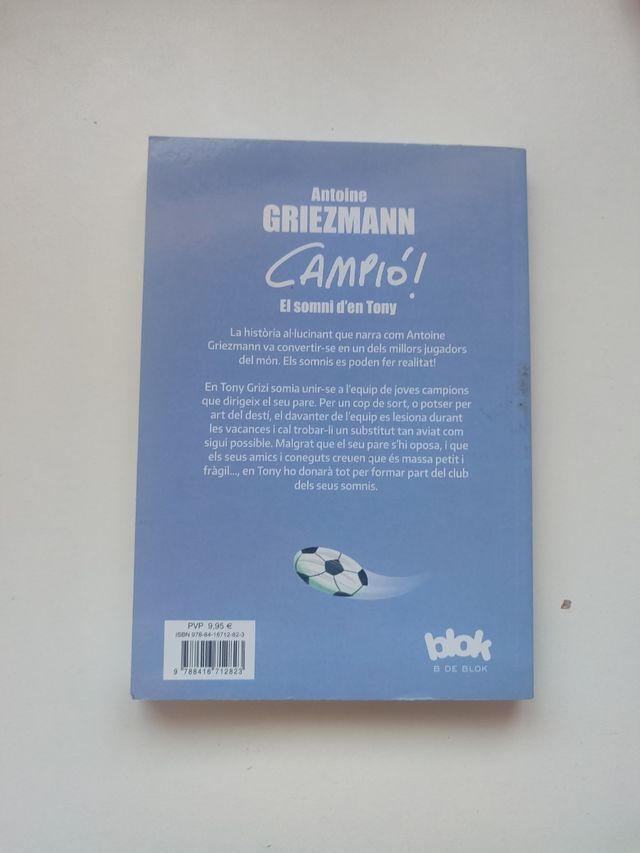 El somni d'en Tony (Campió! 1)