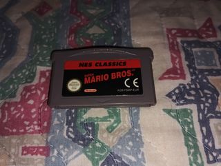 Nes Classics Mario Bros Game Boy Advance GBA