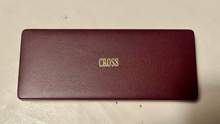 Bolígrafo CROSS vintage plateado nuevo