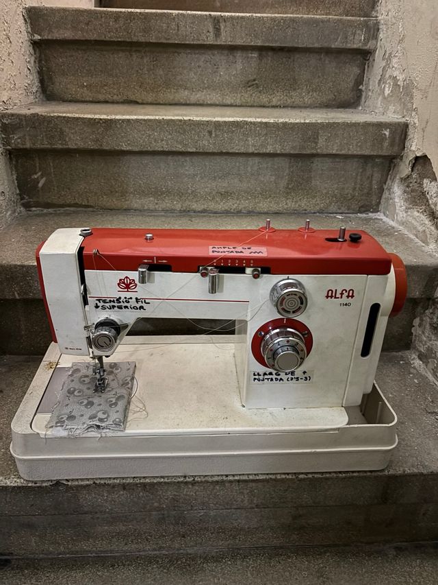 Máquina de coser alfa 1140
