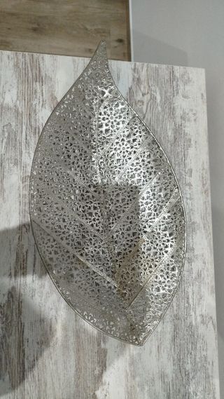 Bandeja decorativa metal