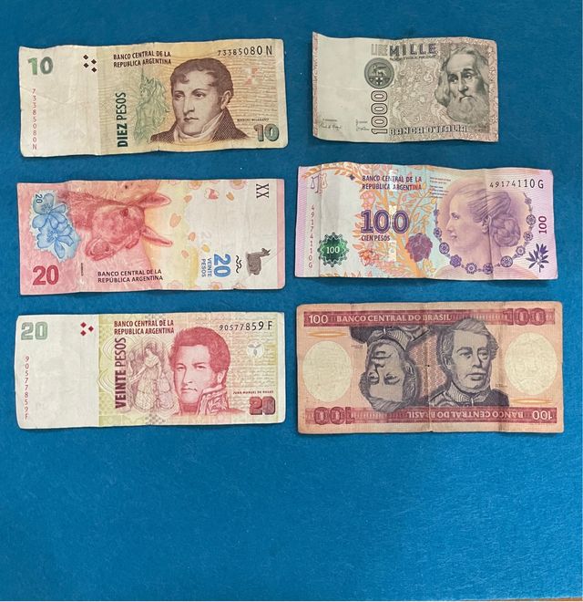 Lotto di banconote estere