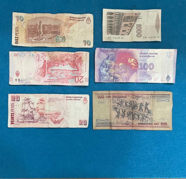 Lotto di banconote estere