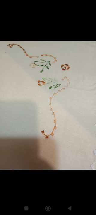 Lenzuola Ricamate vintage 
