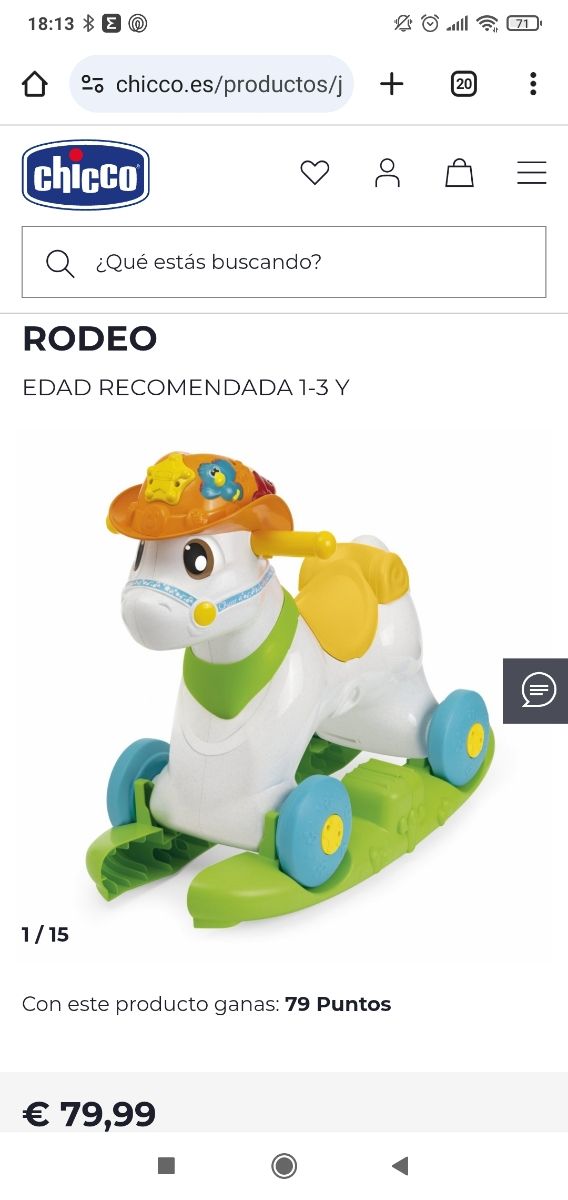 Caballito Balancín marca Chico