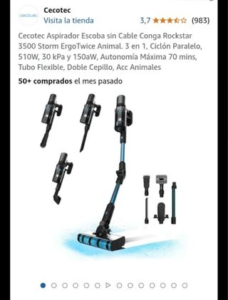 NUEVO Cepillo mascotas cecotec