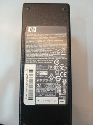 Se vender cargador hp usado original