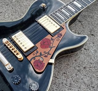Golpeador artesanal MDF para guitarras Les Paul