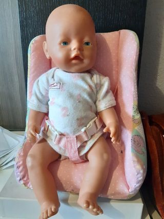 Muñeco y mochila baby born