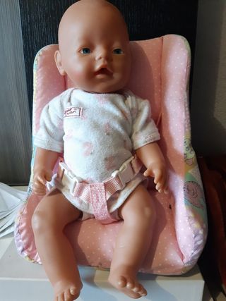 Muñeco y mochila baby born