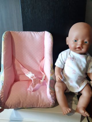 Muñeco y mochila baby born