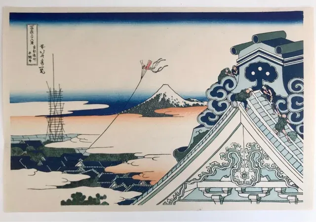Xilografia Hokusai