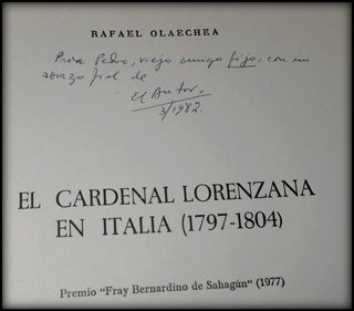 El Cardenal Lorenzana en Italia - Rafael Olaechea