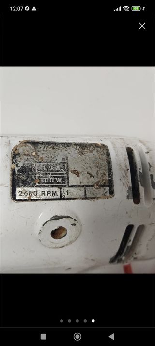 TALADRO VINTAGE BLACK AND DECKER