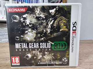 Metal Gear Solid 3 3DS ESPAÑA
