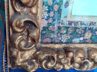 antiguo cuadro grabado