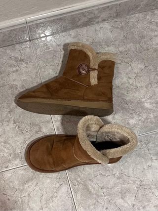 Botines de terciopelo 