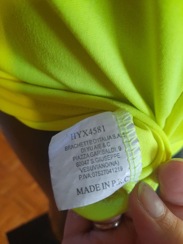 T-shirt sportiva tg S/M