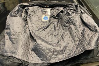 Chaqueta moto Hebo, negra