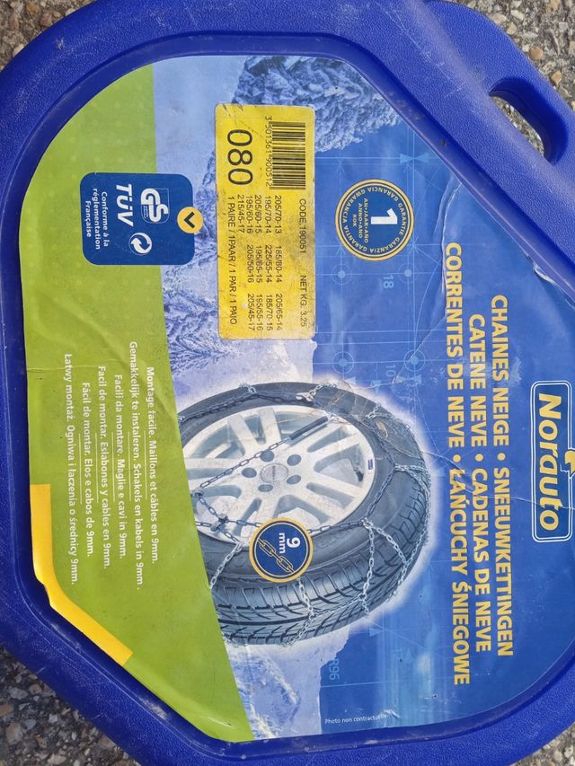 Cadenas de nieve marca Norauto