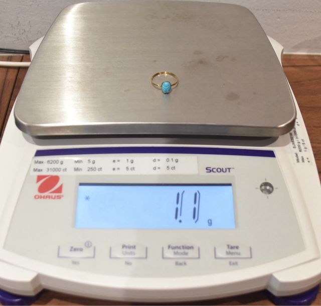 SORTIJA DE ORO 18K/1.1Gr