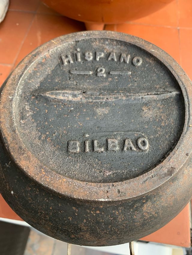 Olla de hierro vintage perfecta para exponer