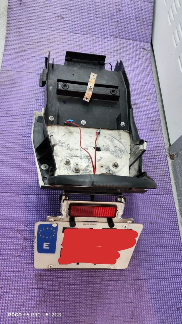 Portamatrícula Kawasaki ZX-12R (A1)