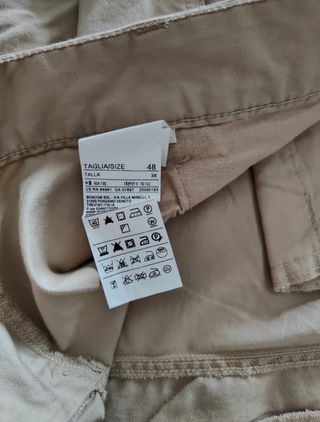 Pantaloni Cargo Benetton Tg L