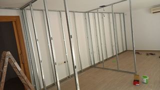 Pladur techo falso aislamientos