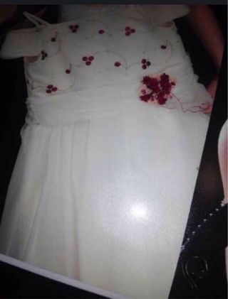 Vestido de primera comunión chica