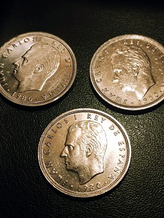 MONEDAS 50 PESETAS MUNDIAL*80*81*82