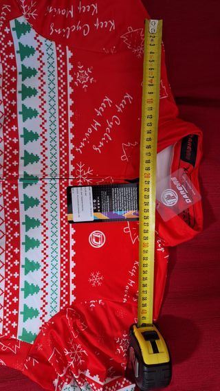 Darevie Maglia Ciclismo Natalizia XL