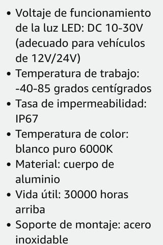 LUZES LED MOTOS Y TODO TERRENO 