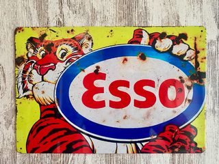 Cartel garaje ESSO