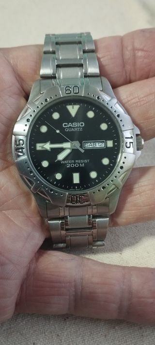 Reloj Casio correa acero
