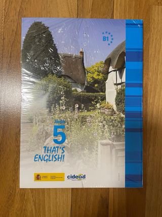 That’s English module 5 B1 libro Inglés