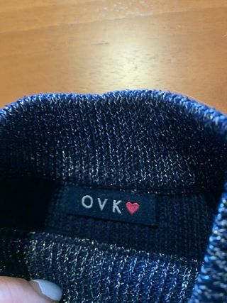 Maglioncino blu bimba OVK.   3 anni