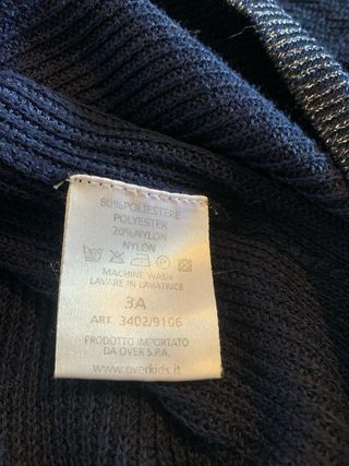 Maglioncino blu bimba OVK.   3 anni