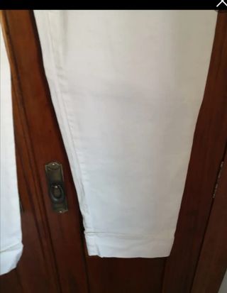 Pantalón de señora blanco hueso