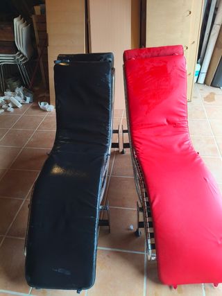 CHAISE LONGUE NEGRA