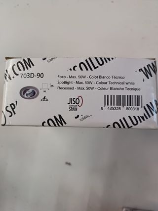 Luminarias empotrables JISO