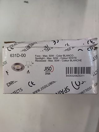 Luminarias empotrables JISO