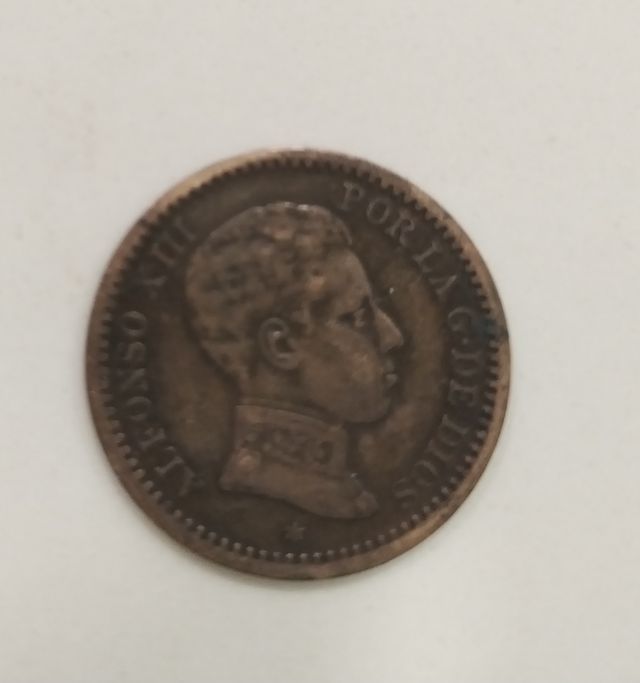 Moneda 2 centimos 1904