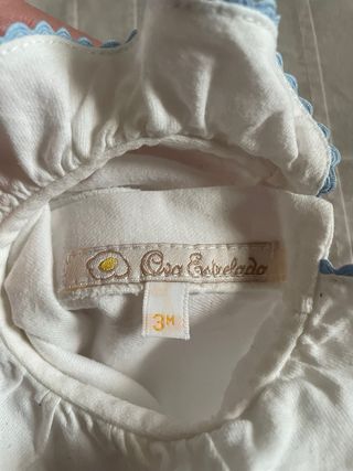 Camisola bebé manga comprida 3 meses