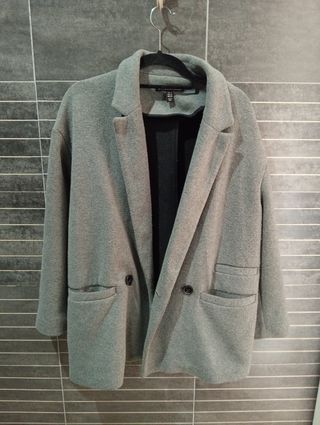 Abrígo de Paño Gris