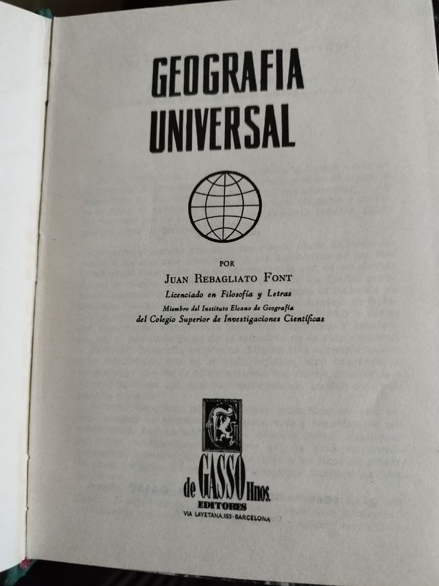 Geografía universal